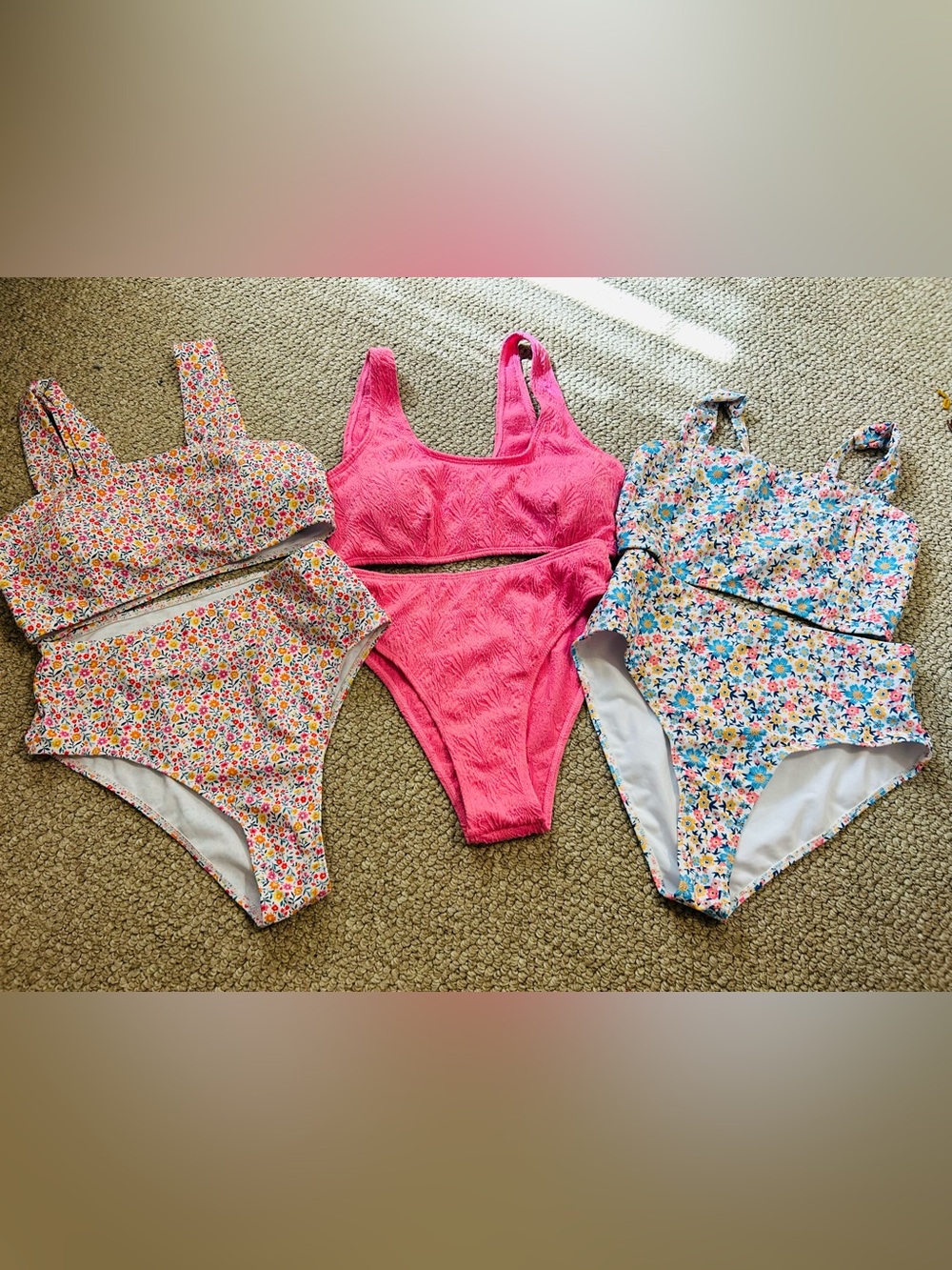Lot of 3 Women’s Bikini Swimsuits